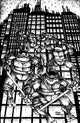 TEENAGE MUTANT NINJA TURTLES (2024) #20 300TH ISSUE SPECIAL CVR H 25 COPY INCV EASTMAN & LAIRD B&W VAR