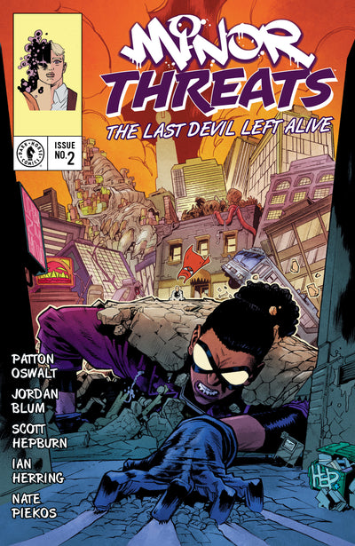 MINOR THREATS THE LAST DEVIL LEFT ALIVE (2025) #2 CVR A SCOTT HEPBURN