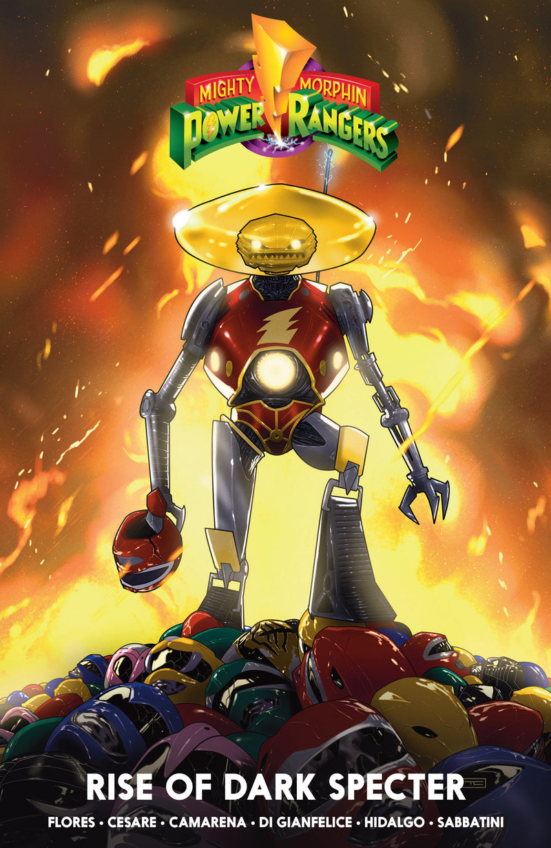 MIGHTY MORPHIN POWER RANGERS RISE OF DARK SPECTER TP