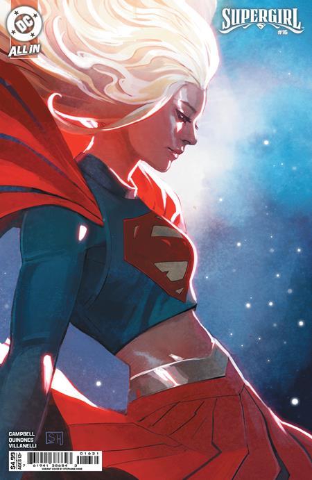 SUPERGIRL (2025) #16 CVR C STEPHANINE HANS CARD STOCK VAR (KINGDOM OF ZOD)