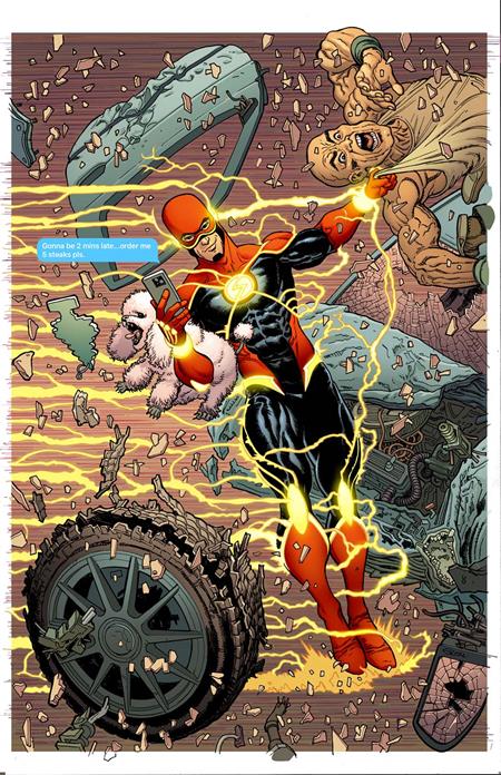 FLASH (2023) #27 CVR C STEVE SKROCE CARD STOCK VAR (DC K.O.)