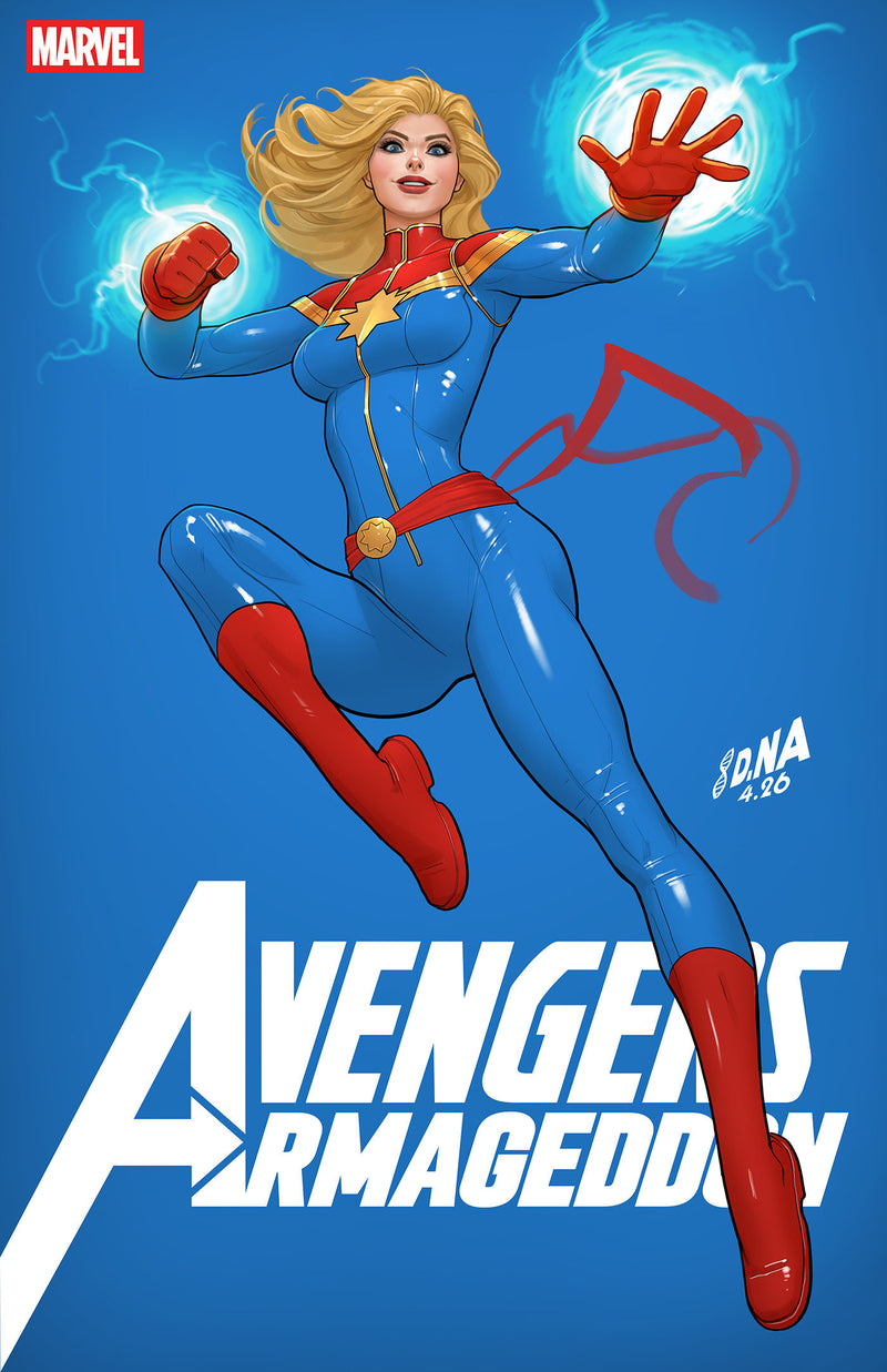 AVENGERS ARMAGEDDON (2026) #2 DAVID NAKAYAMA COLOR BLOCK BLUE VAR
