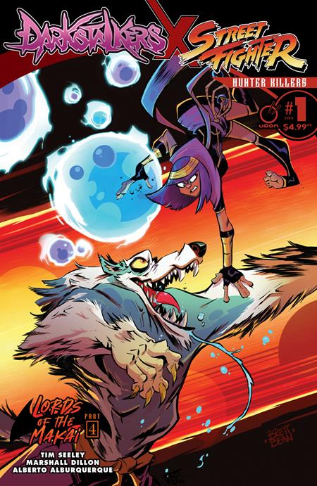 DARKSTALKERS X STREET FIGHTER HUNTER KILLERS (2026) #1 (ONE SHOT) CVR B BRETT BEAN