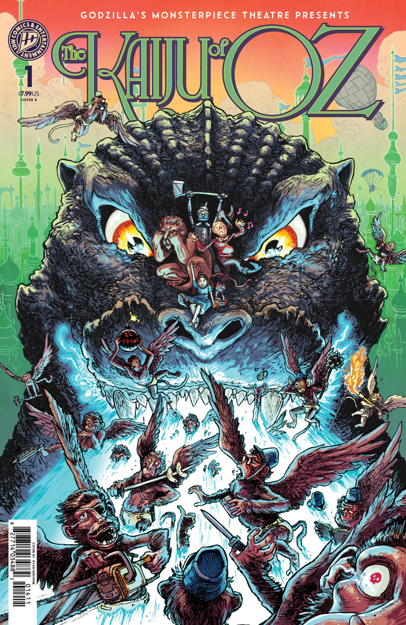 GODZILLAS MONSTERPIECE THEATRE PRESENTS THE KAIJU OF OZ (2026) #1 (ONE SHOT) CVR B BROWNE