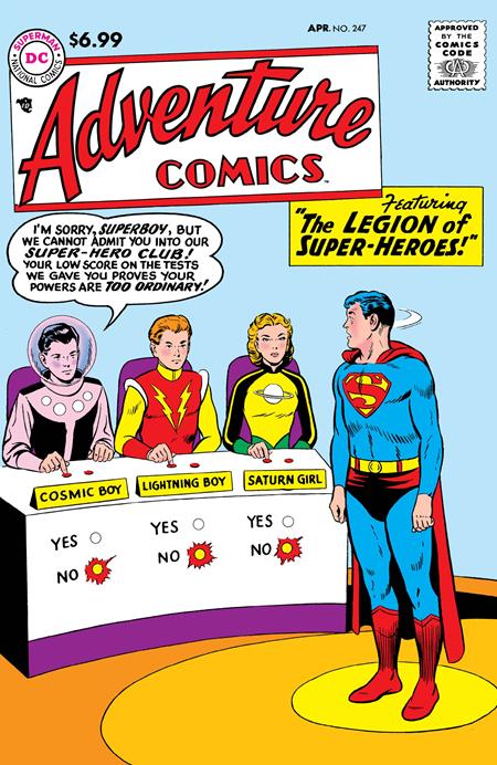 ADVENTURE COMICS (1938) #247 FACSIMILE EDITION (2026) CVR C CURT SWAN FOIL VAR