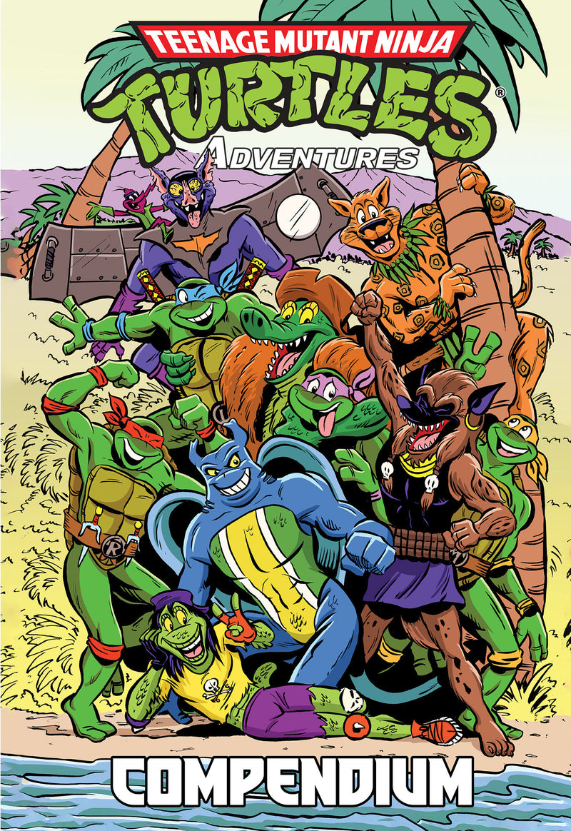 TEENAGE MUTANT NINJA TURTLES ADVENTURES COMPENDIUM HC VOL 02