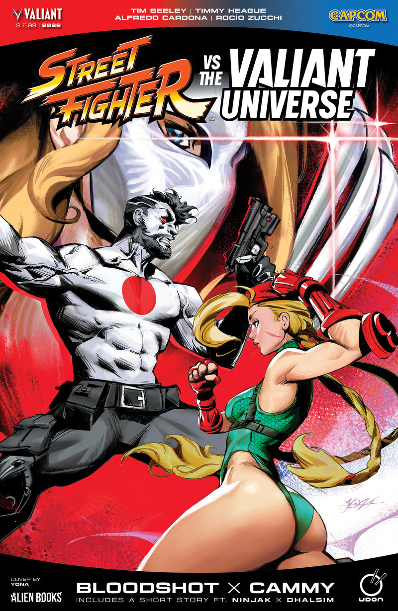 STREET FIGHTER VS THE VALIANT UNIVERSE SPECIAL (2026) #1 (ONE SHOT) CVR B YONAS