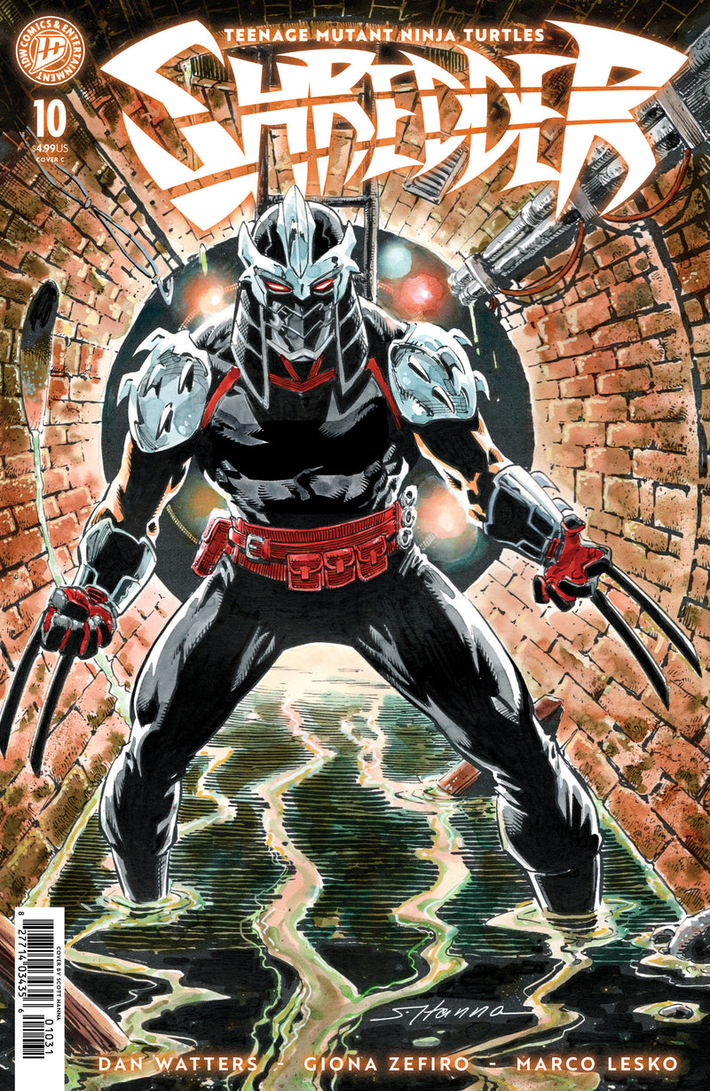 TEENAGE MUTANT NINJA TURTLES SHREDDER (2025) #10 CVR C HANNA