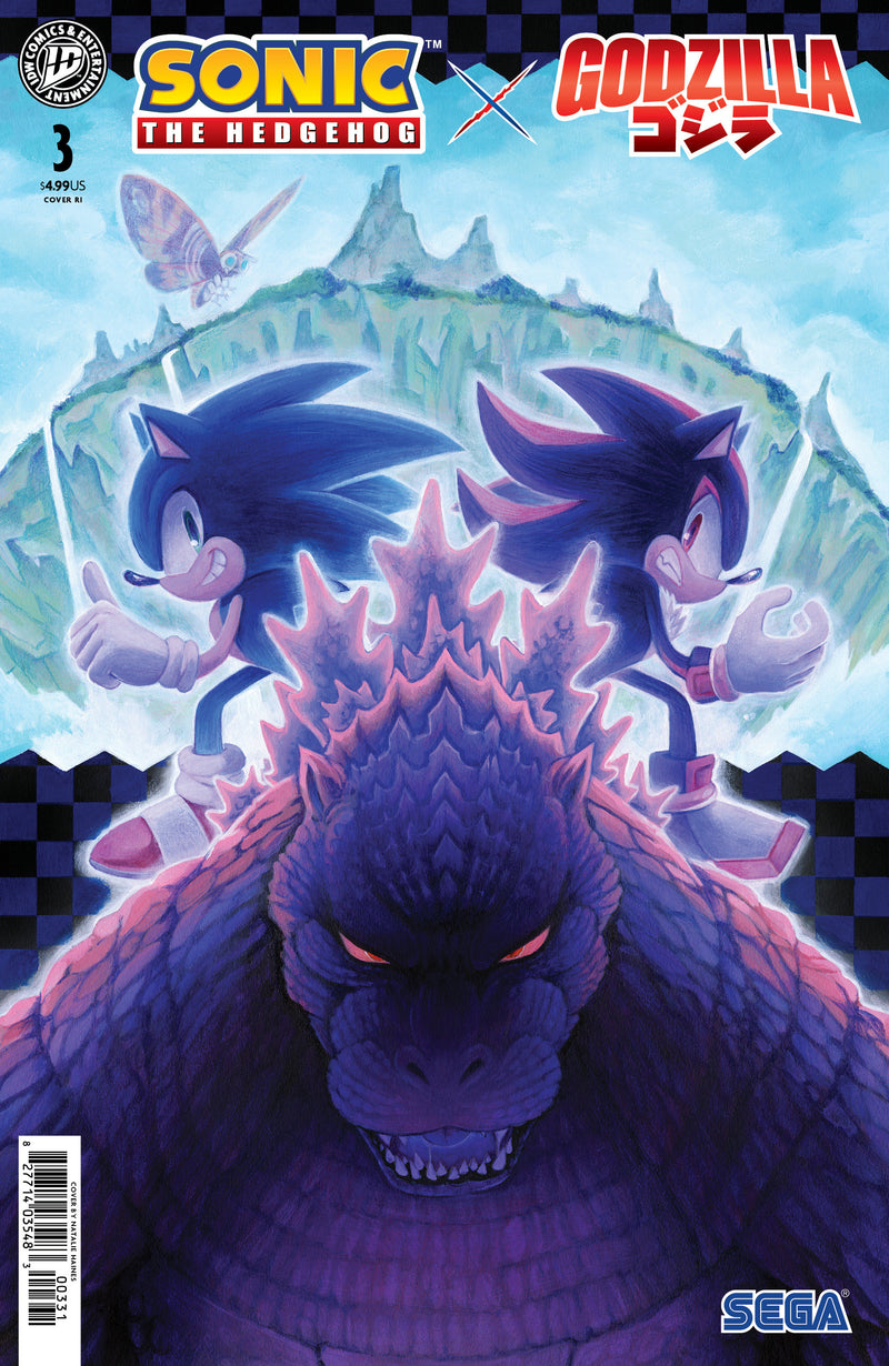 SONIC THE HEDGEHOG X GODZILLA (2026) #3 CVR C 15 COPY INCV HAINES VAR