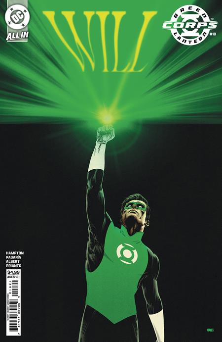 GREEN LANTERN CORPS (2025) #18 CVR B JORGE FORNES CARD STOCK VAR