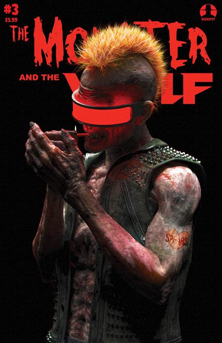 MARK SPEARS MONSTERS THE MONSTER & THE WOLF (2025) #3 CVR D MARK SPEARS PUNK
