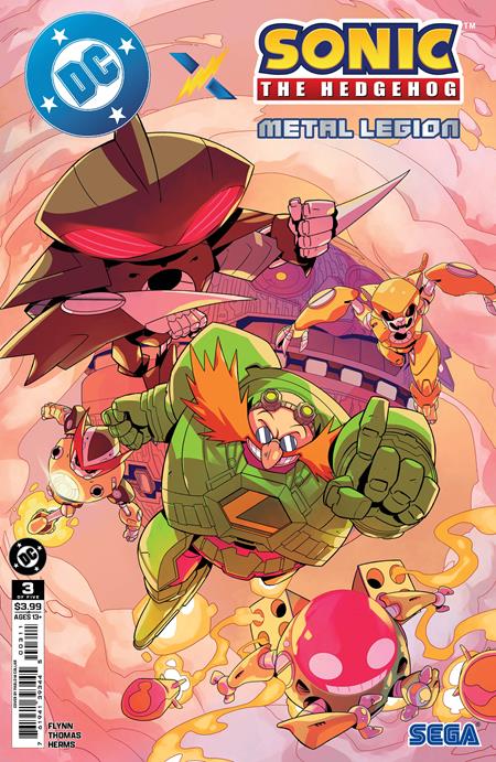 DC X SONIC THE HEDGEHOG THE METAL LEGION (2026) #3 CVR A PABLO M COLLAR