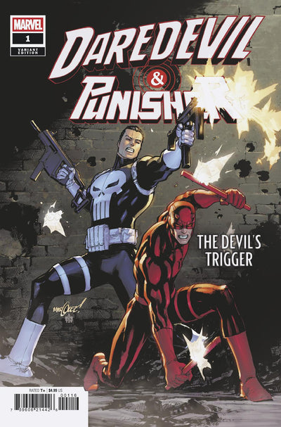 DAREDEVIL PUNISHER THE DEVILS TRIGGER (2025) #1 25 COPY INCV DAVID MARQUEZ VAR