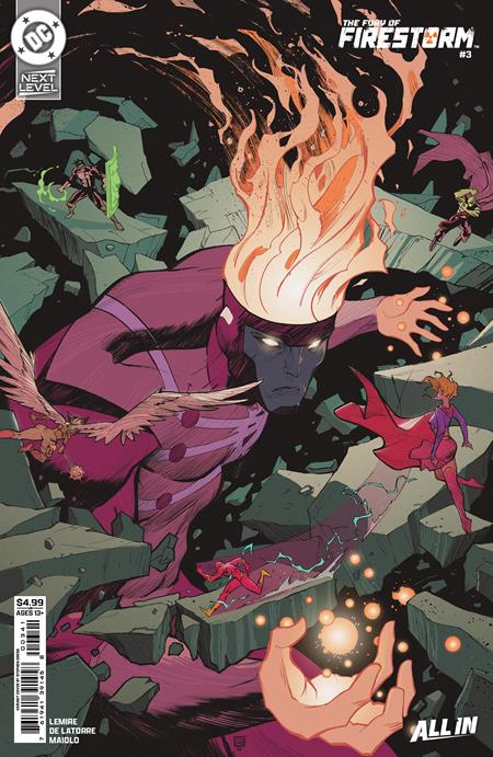 FURY OF FIRESTORM (2026) #3 CVR D STEPHEN GREEN CARD STOCK VAR