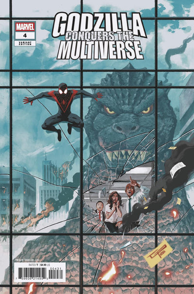 GODZILLA CONQUERS THE MULTIVERSE (2026) #4 GERMAN PERALTA VAR