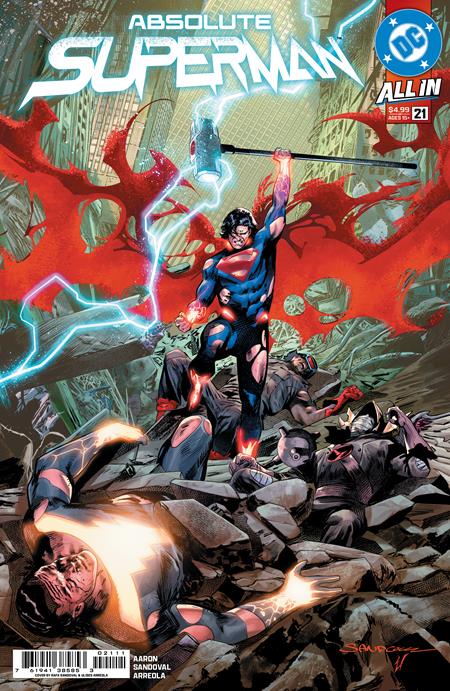 ABSOLUTE SUPERMAN (2024) #21 CVR A RAFA SANDOVAL