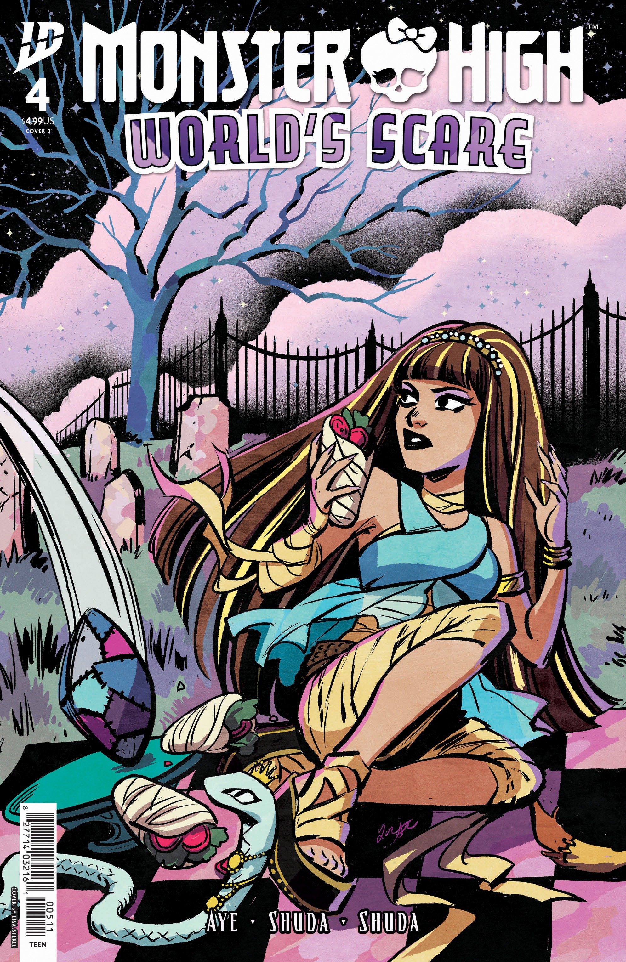MONSTER HIGH WORLDS SCARE (2025) #4 CVR B STERLE