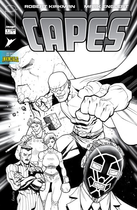 INVINCIBLE UNIVERSE CAPES (2025) #1 CVR E INC 1:50 RYAN OTTLEY VAR