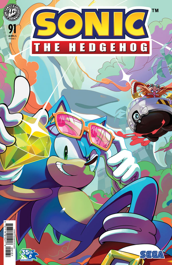 SONIC THE HEDGEHOG (2018) #91 CVR C RICHARDS