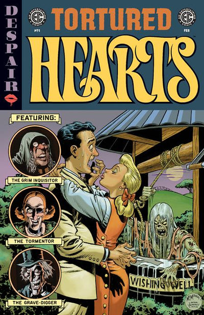 EC TORTURED HEARTS (2026) #1 (ONE SHOT) CVR D INC 1:10 SHAWN MCMANUS EC HOMAGE VAR