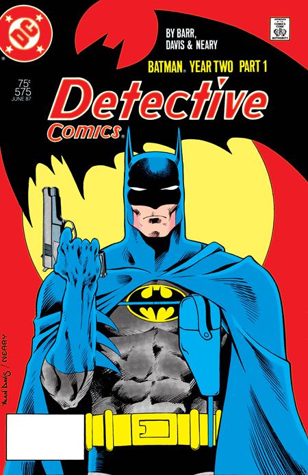 DETECTIVE COMICS (1937) #575 FACSIMILE EDITION (2025) CVR A ALAN DAVIS (YEAR TWO PART 1 OF 4)