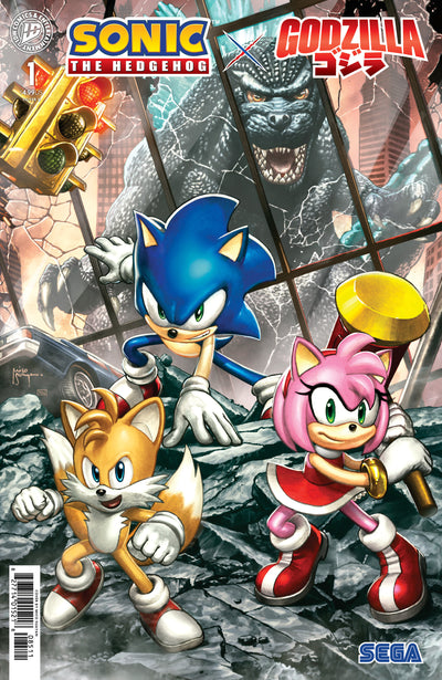 SONIC THE HEDGEHOG X GODZILLA (2026) #1 CVR E SUAYAN
