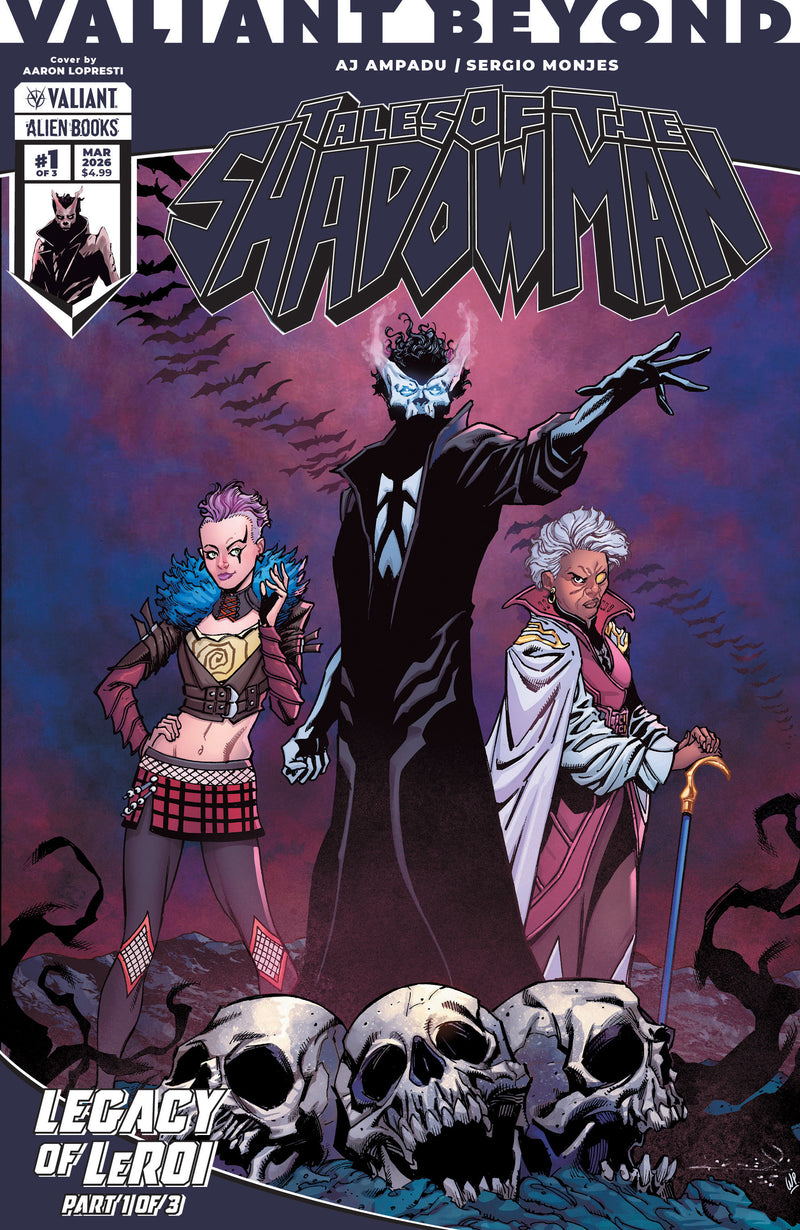 VALIANT BEYOND TALES OF THE SHADOWMAN (2025) #7 CVR A LOPRESTI