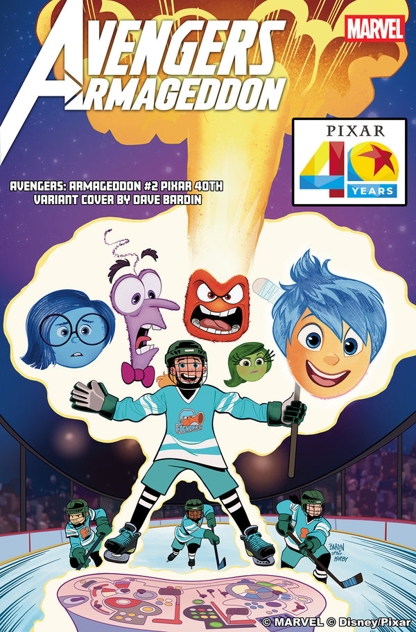 AVENGERS ARMAGEDDON (2026) #2 DAVE BARDIN PIXAR 40TH VAR