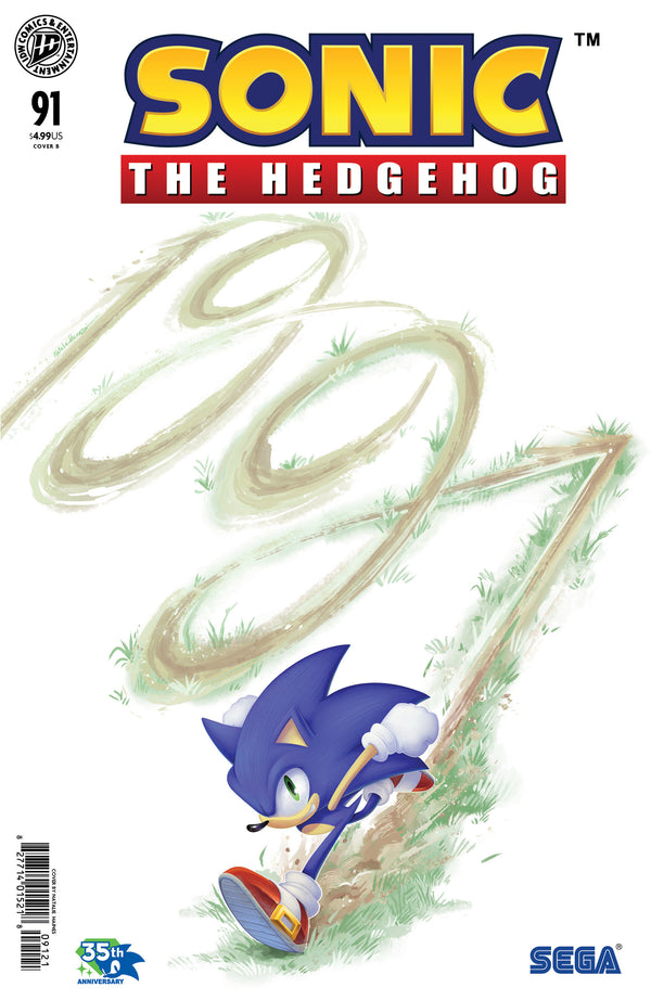 SONIC THE HEDGEHOG (2018) #91 CVR B HAINES