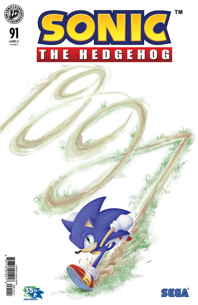 SONIC THE HEDGEHOG (2018) #91 CVR B HAINES