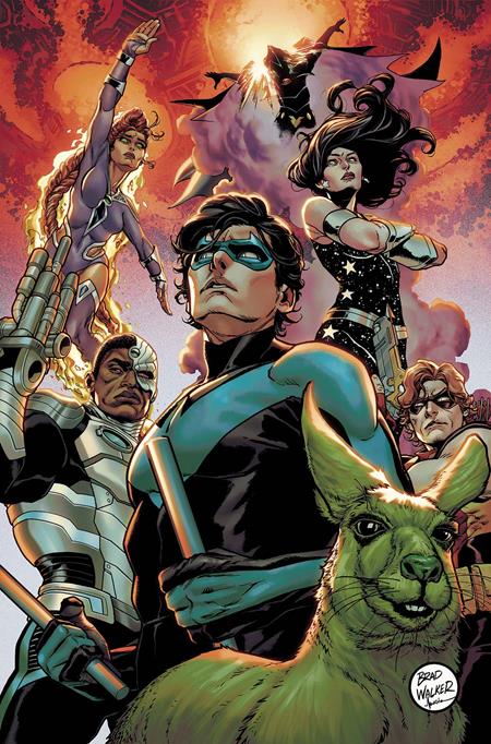 TITANS (2023) #32 CVR B BRAD WALKER CARD STOCK VAR (DC K.O.)