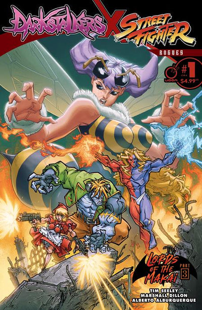 DARKSTALKERS X STREET FIGHTER ROGUES (2026) #1 (ONE SHOT) CVR A ALBERTO ALBURQUERQUE