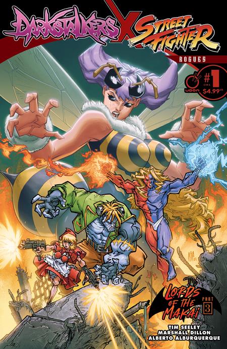 DARKSTALKERS X STREET FIGHTER ROGUES (2026) #1 (ONE SHOT) CVR A ALBERTO ALBURQUERQUE