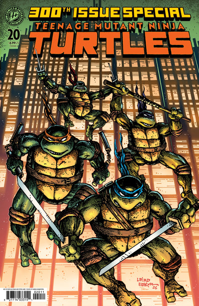 TEENAGE MUTANT NINJA TURTLES (2024) #20 300TH ISSUE SPECIAL CVR B EASTMAN & LAIRD