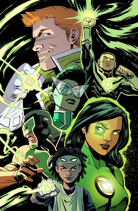 GREEN LANTERN CORPS (2025) #12 CVR D ETHAN YOUNG CARD STOCK VAR
