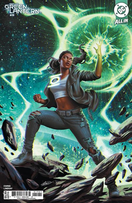 ABSOLUTE GREEN LANTERN (2025) #19 CVR B MATEUS MANHANINI CARD STOCK VAR