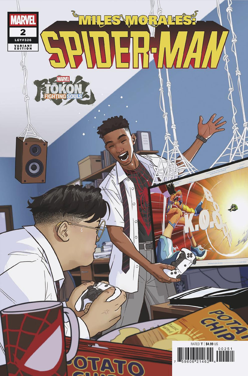MILES MORALES SPIDER-MAN (2026) #2 NICO LEON TOKON FIGHTING SOULS BATTLE VAR