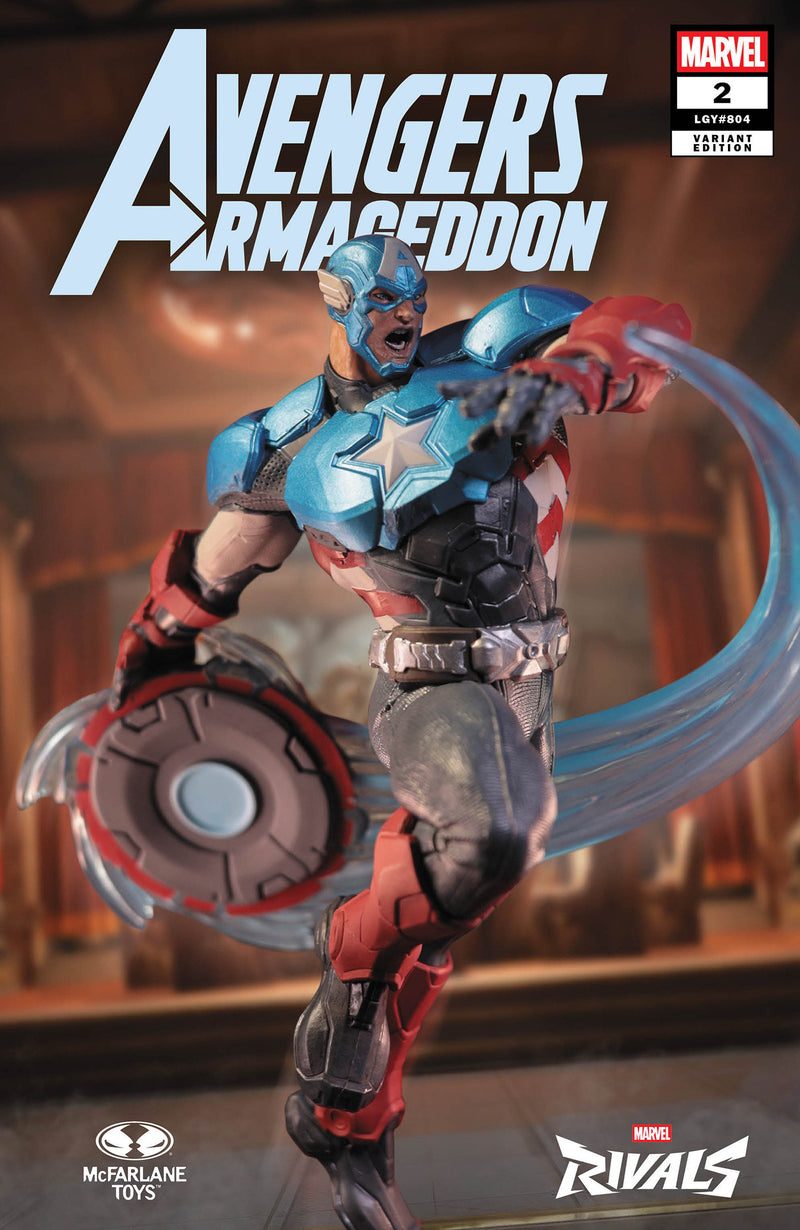 AVENGERS ARMAGEDDON (2026) #2 MCFARLANE TOYS MARVEL RIVALS VAR