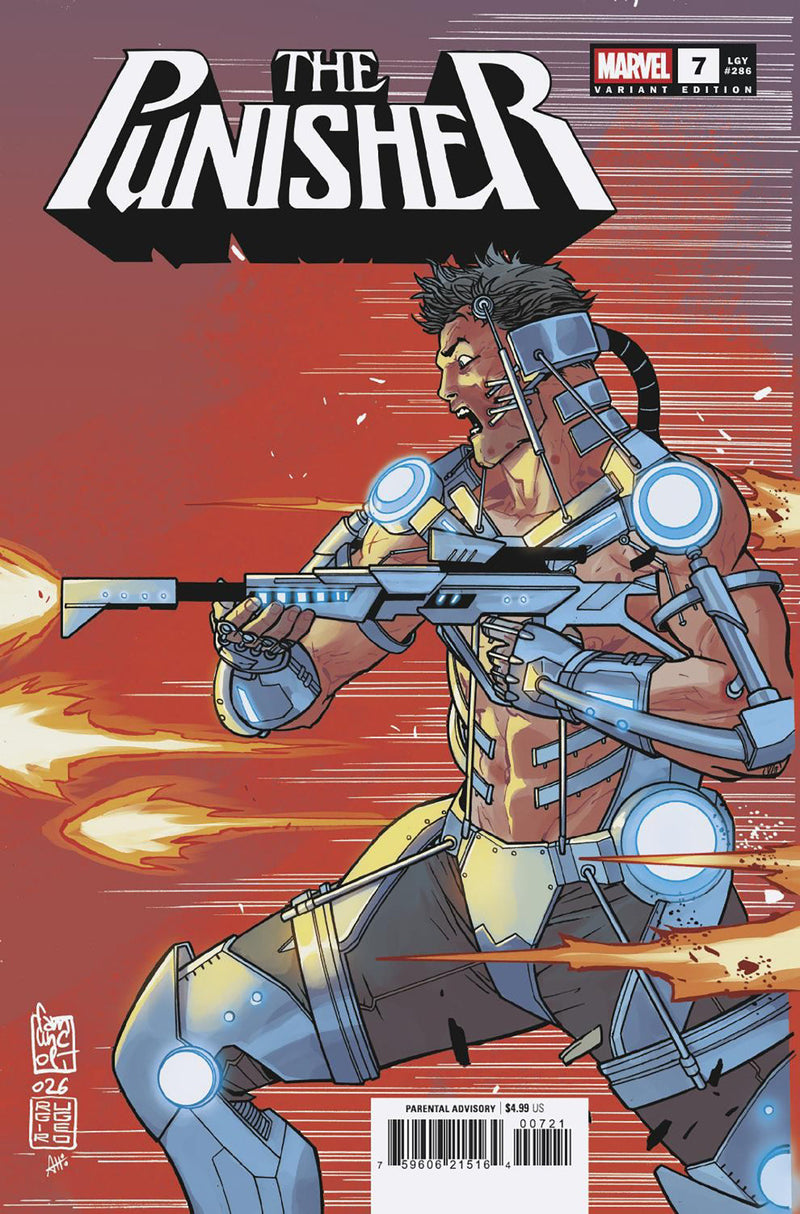 PUNISHER (2026) #7 GIUSEPPE CAMUNCOLI 2-PART CONNECTING VAR