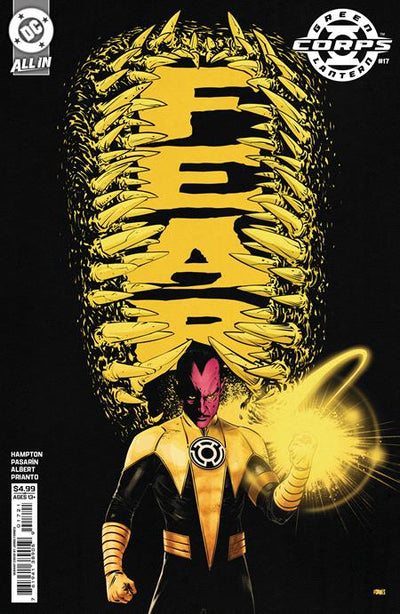 GREEN LANTERN CORPS (2025) #17 CVR B JORGE FORNES CARD STOCK VAR