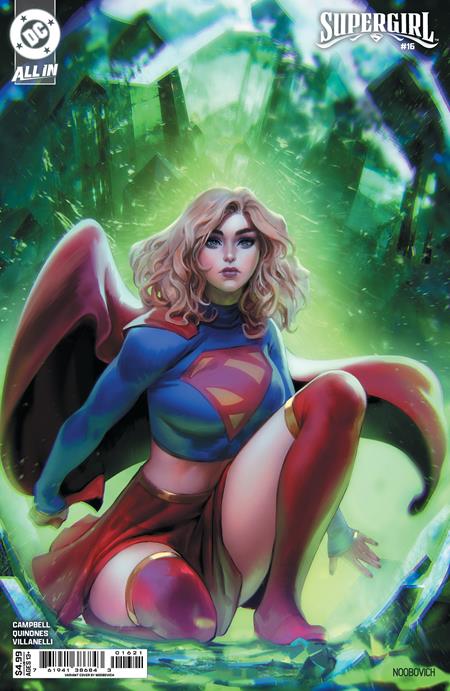 SUPERGIRL (2025) #16 CVR B NOOBOVICH CARD STOCK VAR (KINGDOM OF ZOD)