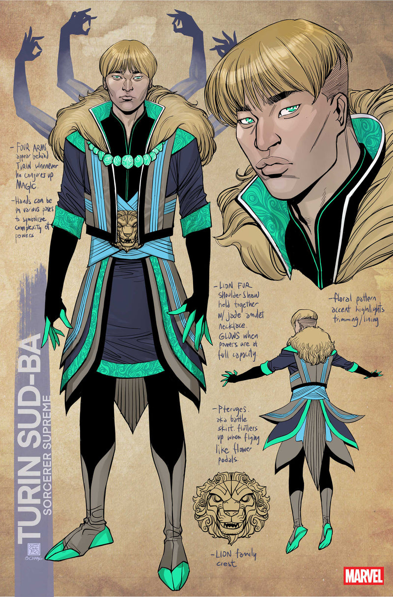 SORCERER SUPREME (2025) #7 10 COPY INCV BERNARD CHANG DESIGN VAR