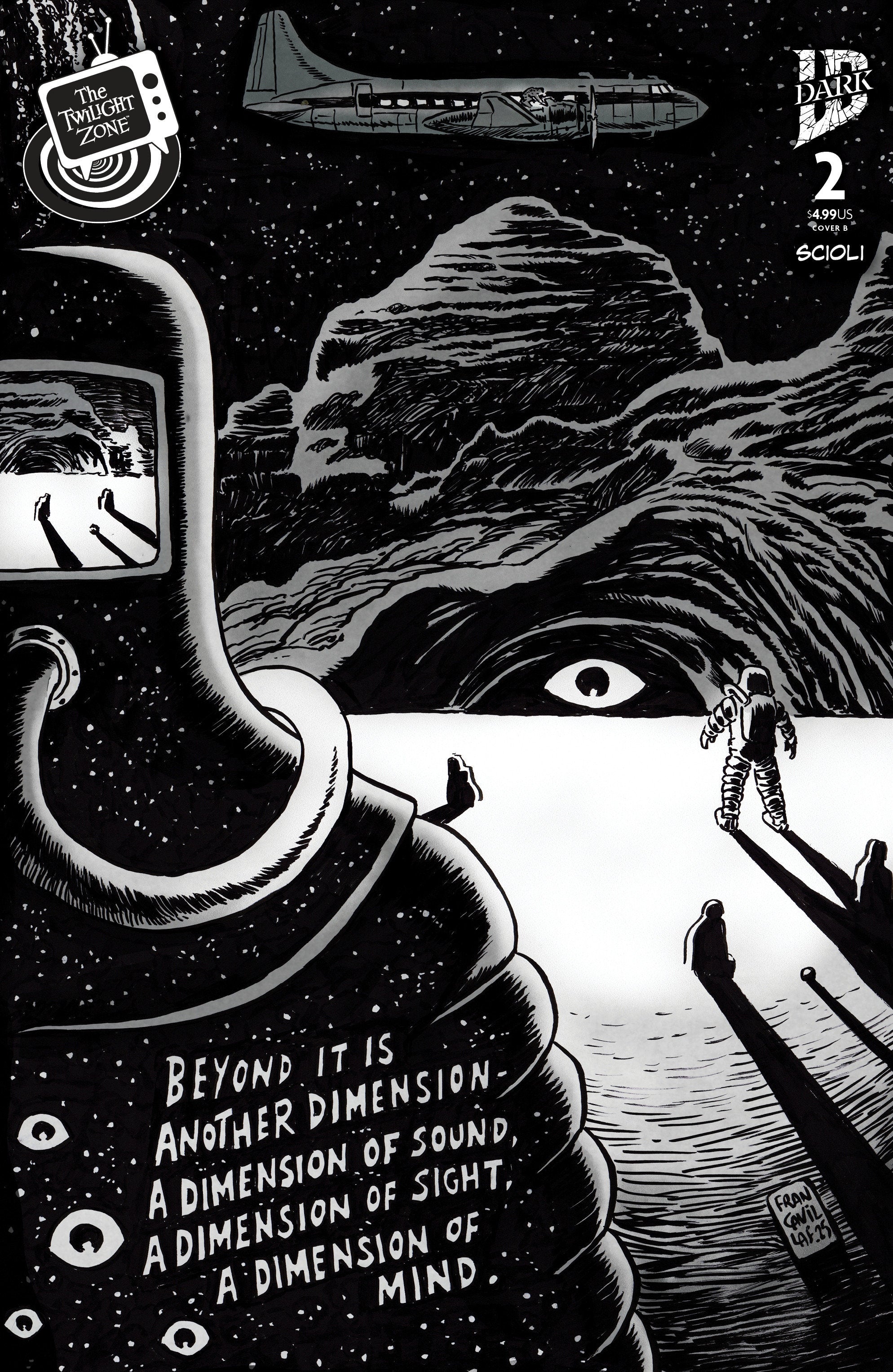 TWILIGHT ZONE (2025) #2 CVR B FRANCAVILLA