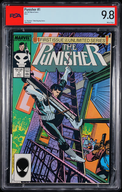 PUNISHER (1987) #1 DIRECT PSA 9.8