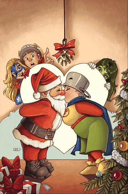 DCS I SAW MA HUNKEL KISSING SANTA CLAUS (2025) #1 (ONE SHOT) CVR A CHRISSIE ZULLO