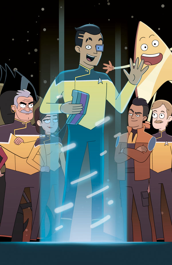STAR TREK LOWER DECKS (2024) #16 CVR B FENOGLIO CONNECTING CVR