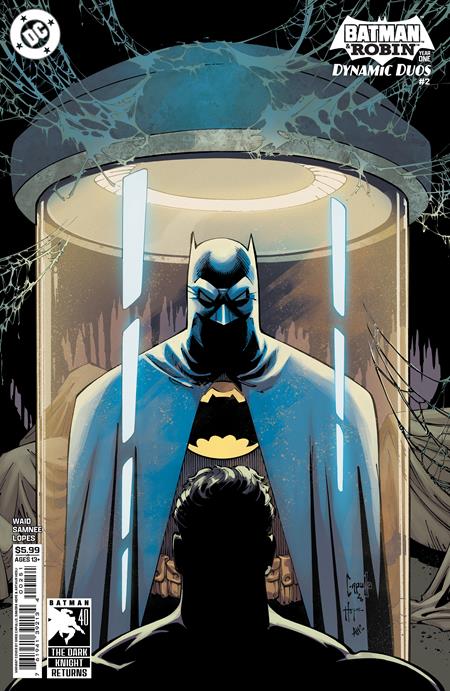 BATMAN & ROBIN YEAR ONE DYNAMIC DUOS (2026) #2 CVR E GREG CAPULLO & SANDRA HOPE DARK KNIGHT RETURNS 40TH ANNIVERSARY CARD STOCK VAR