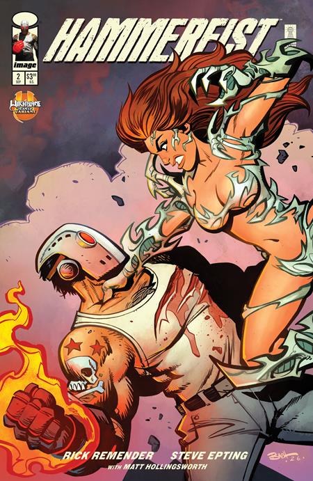 HAMMERFIST (2026) #2 CVR C BRETT PARSON WITCHBLADE TEAM UP VAR
