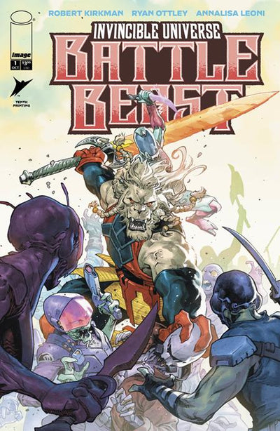 INVINCIBLE UNIVERSE BATTLE BEAST (2025) #1 10TH PRINTING CVR D JEROME OPENA & NEERAJ MENON VAR