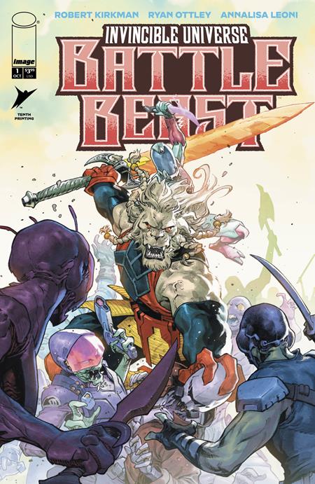INVINCIBLE UNIVERSE BATTLE BEAST (2025) #1 10TH PRINTING CVR D JEROME OPENA & NEERAJ MENON VAR